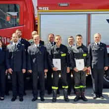Zobacz zdjęcie: Dwóch nowych strażaków w Bolesławcu