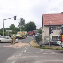 Zobacz zdjęcie: Zderzenie dwóch aut w Nowych Jaroszowicach
