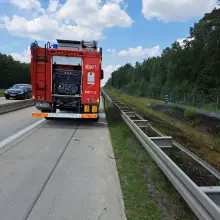 Zobacz zdjęcie: Pożar przy A18