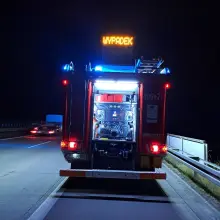 Zobacz zdjęcie: Nocna akcja służb na A4