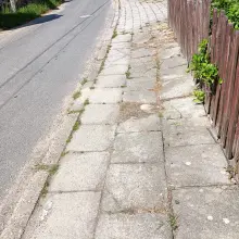 Zobacz zdjęcie: Chodnik przy ul. Mickiewicza w Nowogrodźcu