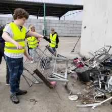 Zobacz zdjęcie: Wycieczka uczniów Szkoły Podstawowej nr 4 do MZGK i ZUOK w Trzebieniu