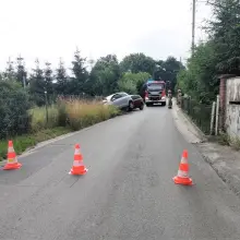 Zobacz zdjęcie: Zderzenie dwóch aut w Łaziskach