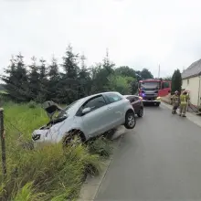 Zobacz zdjęcie: Kolizja dwóch aut w Łaziskach