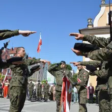 Переглянути фотографію: Присяга курсантів у Болеславці