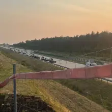 Zobacz zdjęcie: Pożar nad A4