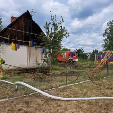 Zobacz zdjęcie: Akcja straży pożarnej w miejscowości Lipiany