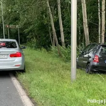 Zobacz zdjęcie: Zdarzenie drogowe w Jeleniej Górze