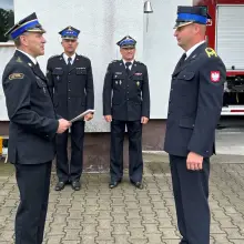Zobacz zdjęcie: Bolesławieccy strażacy z awansami