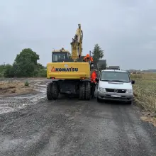 Zobacz zdjęcie: Budują drogę w Osłej