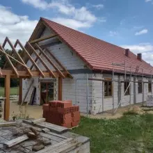 Zobacz zdjęcie: Budują świetlicę w Borówkach