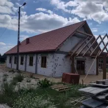 Zobacz zdjęcie: Budują świetlicę w Borówkach