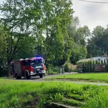 Zobacz zdjęcie: Pożar auta przy Jeleniogórskiej