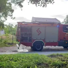 Zobacz zdjęcie: Pożar auta przy Jeleniogórskiej
