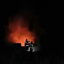 Zobacz zdjęcie: Nocny pożar w Osłej