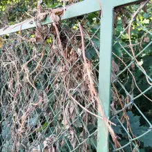 Zobacz zdjęcie: Ogrodzenie na skrzyżowaniu Gdańskiej i Kwiatowej w Bolesławcu