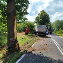 Zobacz zdjęcie: Zderzenie dwóch pojazdów w Ruszowie