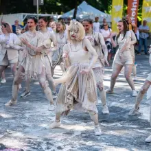 Zobacz zdjęcie: Zumba Team Joanna i Magdalena podczas występu na Gliniadzie 2023