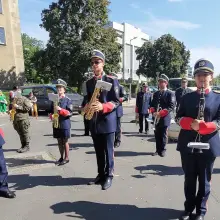 Zobacz zdjęcie: Uroczystość przy ulicy Bankowej