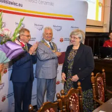 Zobacz zdjęcie: Uroczystość w czasie sierpniowej sesji Rady Miasta Bolesławiec