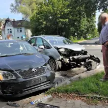 Zobacz zdjęcie: Kolizja przy Jeleniogórskiej