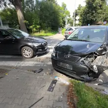 Zobacz zdjęcie: Kolizja przy Jeleniogórskiej