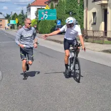 View photo: Maciej Śliwa, double Ironman athlete from Kruszyn near Bolesławiec