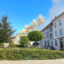 Zobacz zdjęcie: Zadymienie z pieca w Muzeum Ceramiki