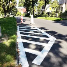Zobacz zdjęcie: Nowe oznakowanie na alei Wojska Polskiego. Czy będzie bezpieczniej?