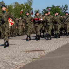 Zobacz zdjęcie: Uroczystość w 10 Brygadzie Kawalerii Pancernej w Świętoszowie