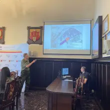Zobacz zdjęcie: Prezentacja w Sali Rajców