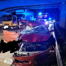 Zobacz zdjęcie: Śmiertelny wypadek na A4