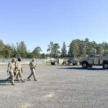 Zobacz zdjęcie: Otwarcie obozowiska dla US Army w Trzebieniu