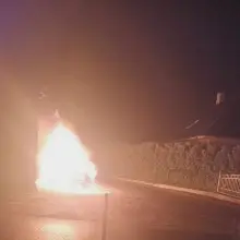 Zobacz zdjęcie: Pożar auta w Parzycach