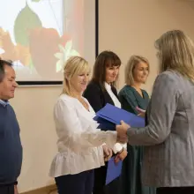 Zobacz zdjęcie: Uroczystość w Domu Ludowym w Bożejowicach