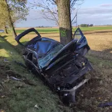 Zobacz zdjęcie: Kolizja na na prostym odcinku drogi wojewódzkiej nr 364 w kierunku Legnicy
