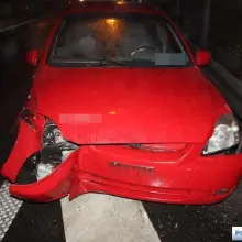 Zobacz zdjęcie: Wypadek na zjeździe z S3 na A4