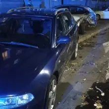 Zobacz zdjęcie: Kierująca z trzema promilami wjechała w zaparkowane auta