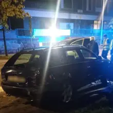 Zobacz zdjęcie: Kierująca z trzema promilami wjechała w zaparkowane auta