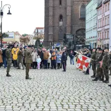 Zobacz zdjęcie: Uroczysta przysięga wojskowa w Chojnowie