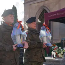 Zobacz zdjęcie: Pożegnanie śp. kpr. Pawła Szymczyszyna