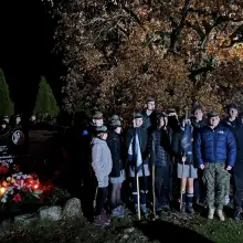 View photo: Scouts from Bolesławiec at Independence Day celebrations in… Vilnius