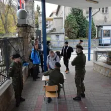 Zobacz zdjęcie: Elewi w 23 Śląskim Pułku Artylerii w Bolesławcu