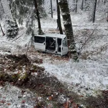 Zobacz zdjęcie: Zdarzenie przy drodze Świeradów-Zdrój–Szklarska Poręba