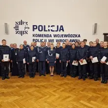 Zobacz zdjęcie: Uroczystość w KWP Wrocław