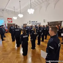 Zobacz zdjęcie: Uroczystość w KWP Wrocław