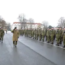 Переглянути фотографію: Солдати 7-го набору DZSW склали присягу