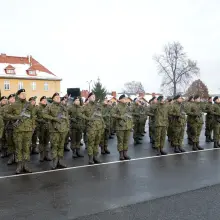 Переглянути фотографію: Солдати 7-го набору DZSW склали присягу
