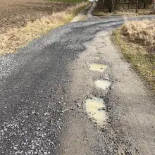 Zobacz zdjęcie: Droga w Parzycach