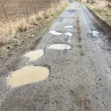 Zobacz zdjęcie: Droga w Parzycach